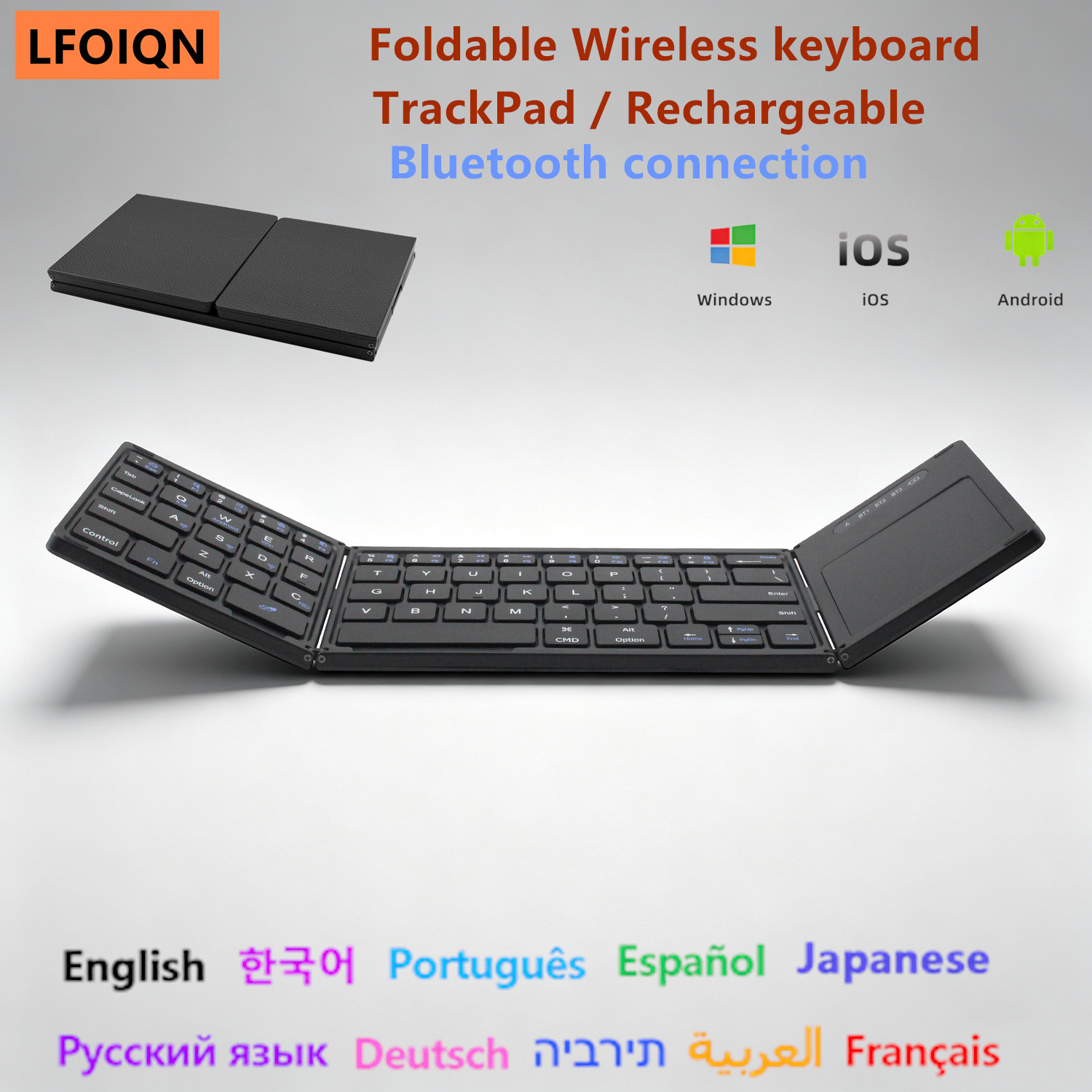 Boox Tablet Accessories - LFOIQN Wireless Bluetooth Mini Keyboard with