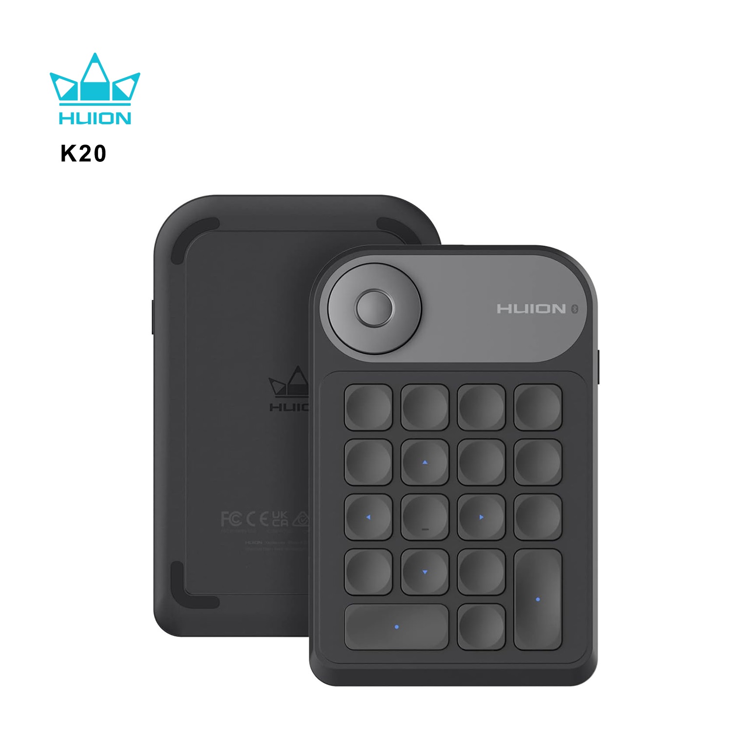 Huion Tablet Accessories - Huion K20 Keydial Mini Keyboard –