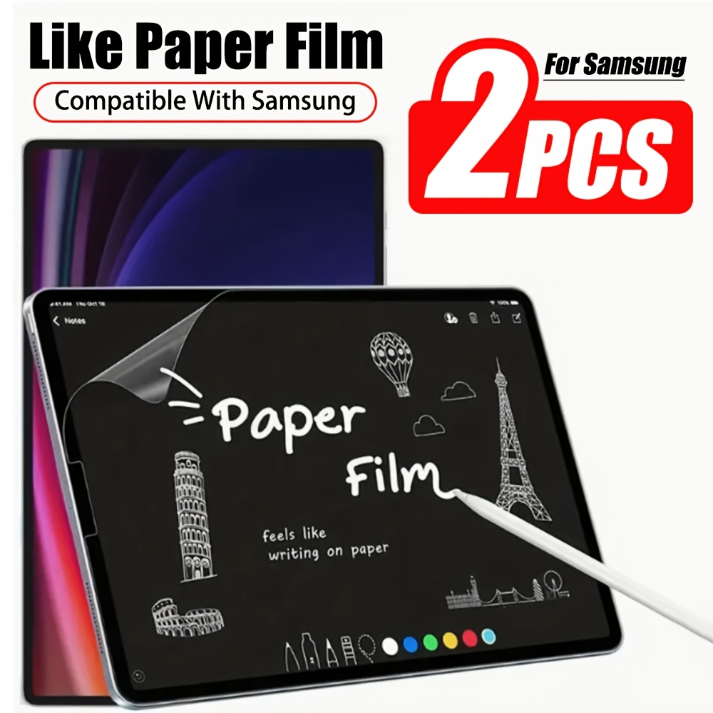 Tablet Accessories Samsung - 2Pcs Protective Paper Film For Samsung