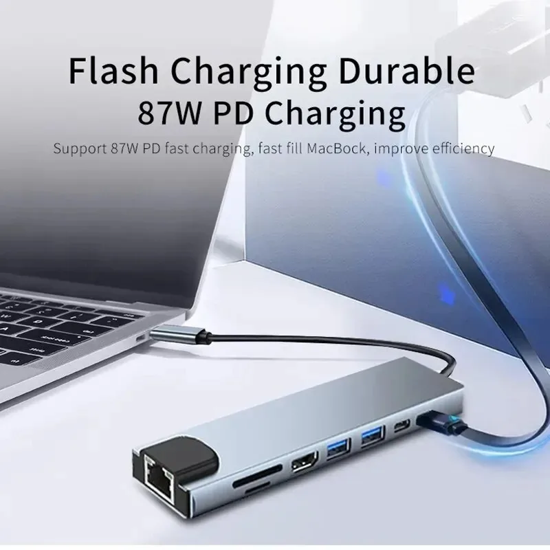 USB C Hub 3/7/8/11in1 7in2 Typ - огляд і ціна Hdmi Adapter Tablet