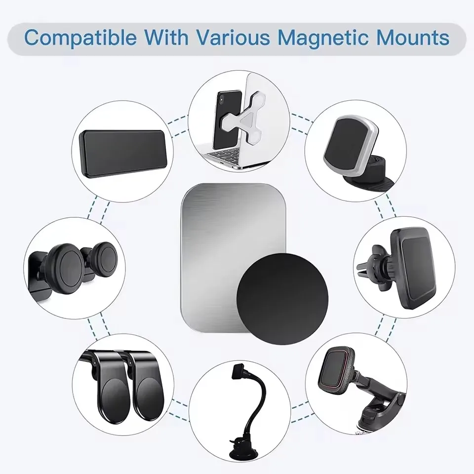 Metal Plate Disk For Magnetic  - огляд і ціна Tablet Car Mount