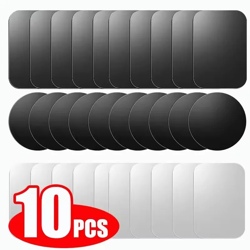 5/10pcs Magnetic Metal Plate D - огляд і ціна Tablet Car Mount