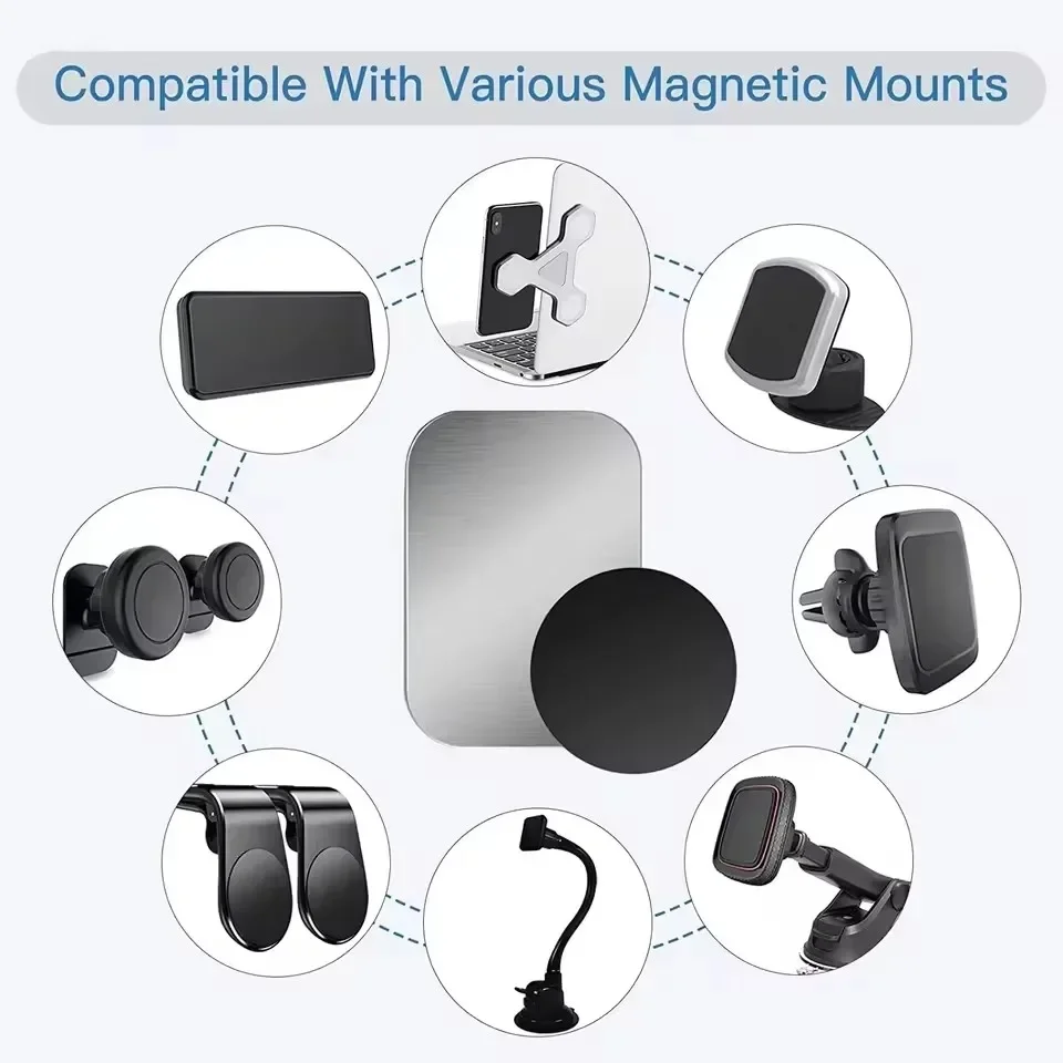 5/10pcs Magnetic Metal Plate D - огляд і ціна Tablet Car Mount