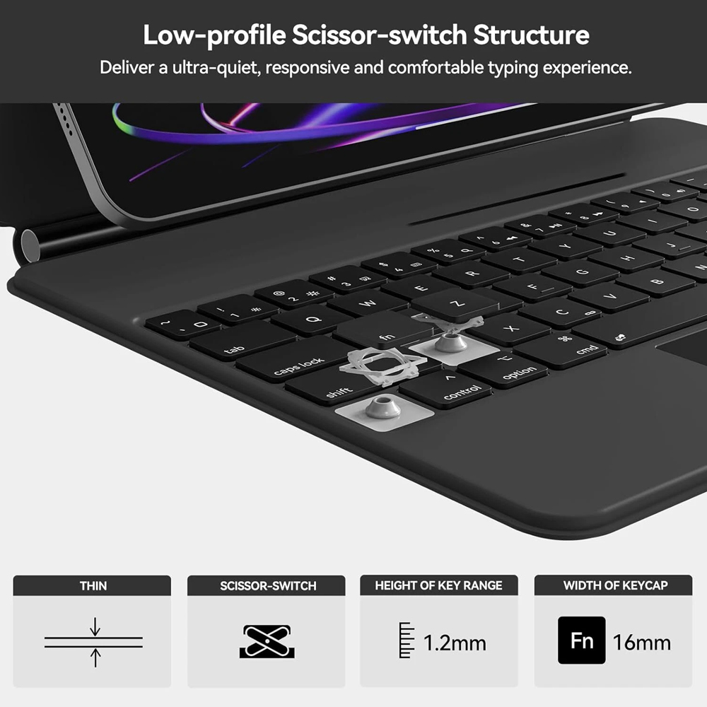Bluetooth Magic Keyboard Case  - огляд і ціна Boox Tablet Accessories