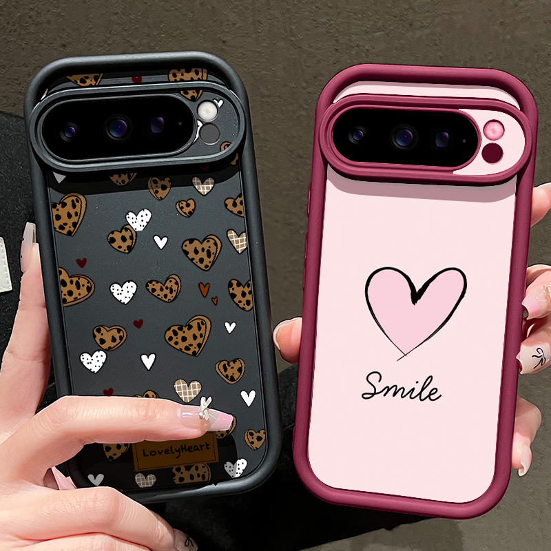 Love Heart Patterned TPU Phone - огляд і ціна Google Pixel 9 Pro