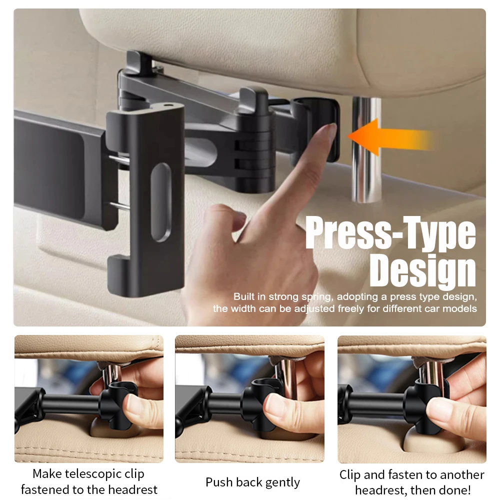Foldable Car Phone Holder Back - огляд і ціна Toddler Tablet Accessories