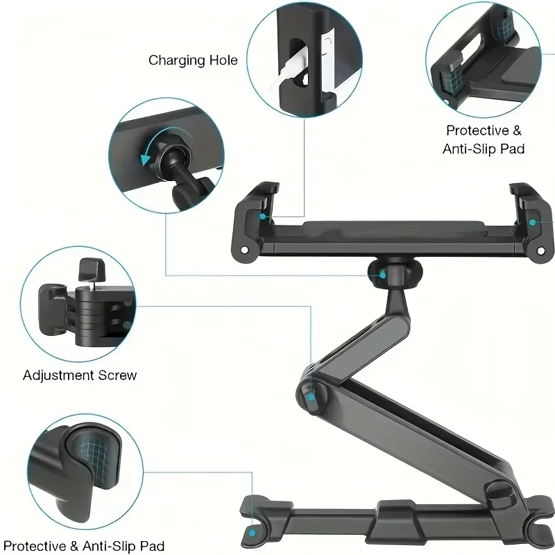 Foldable Car Phone Holder Back - огляд і ціна Toddler Tablet Accessories