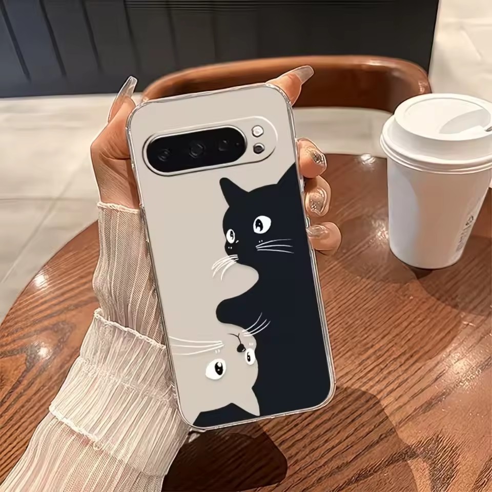 Hot Kawaii Cartoon Black Cat P - огляд і ціна Google Pixel 9 Pro