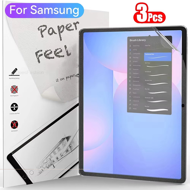 3Pcs Paper Feel Like Screen Pr - огляд і ціна Tablet Accessories Samsung