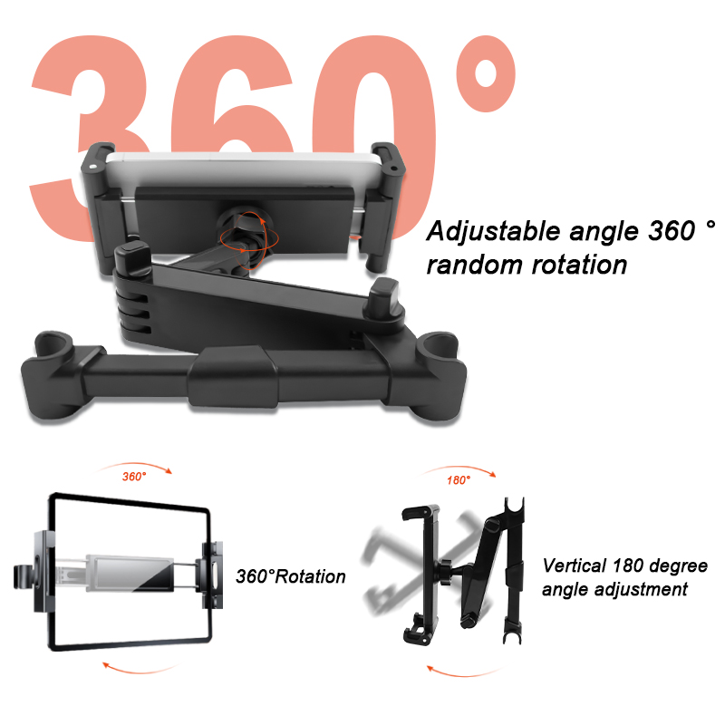 Car Headrest Tablet Holder Bac - огляд і ціна Toddler Tablet Accessories