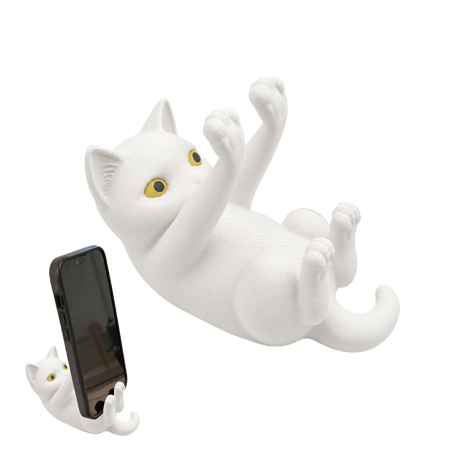 Cat Phone Holder 3D Printed De - огляд і ціна Tablet Accessories 3D Print