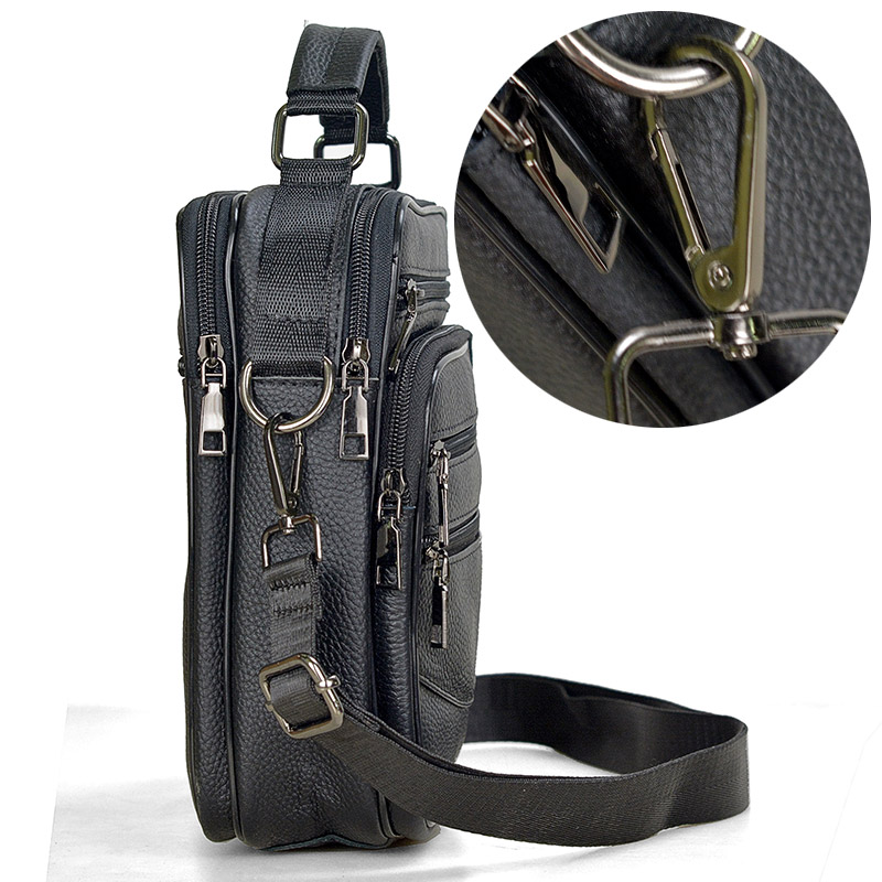 Fashion Men Genuine Leather Ha - огляд і ціна Tablet Shoulder Bag