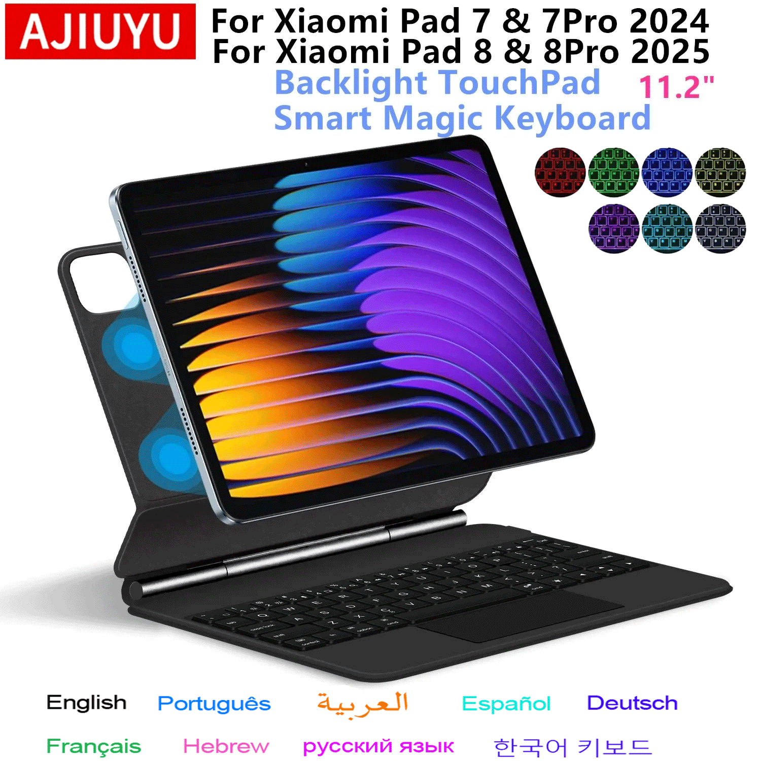 Magic Keyboard Folio For Xiaom - огляд і ціна Boox Tablet Accessories