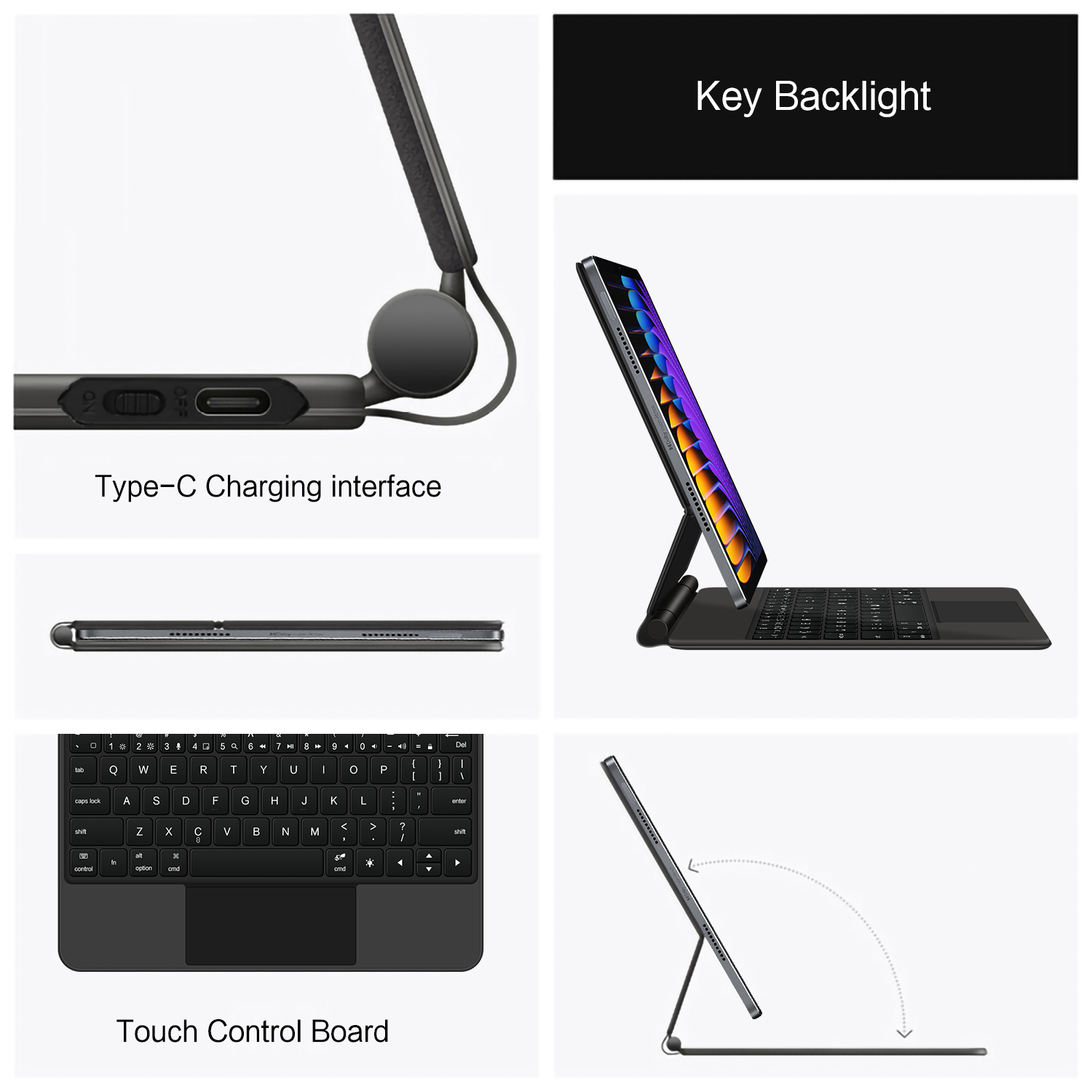Magic Keyboard Folio For Xiaom - огляд і ціна Boox Tablet Accessories