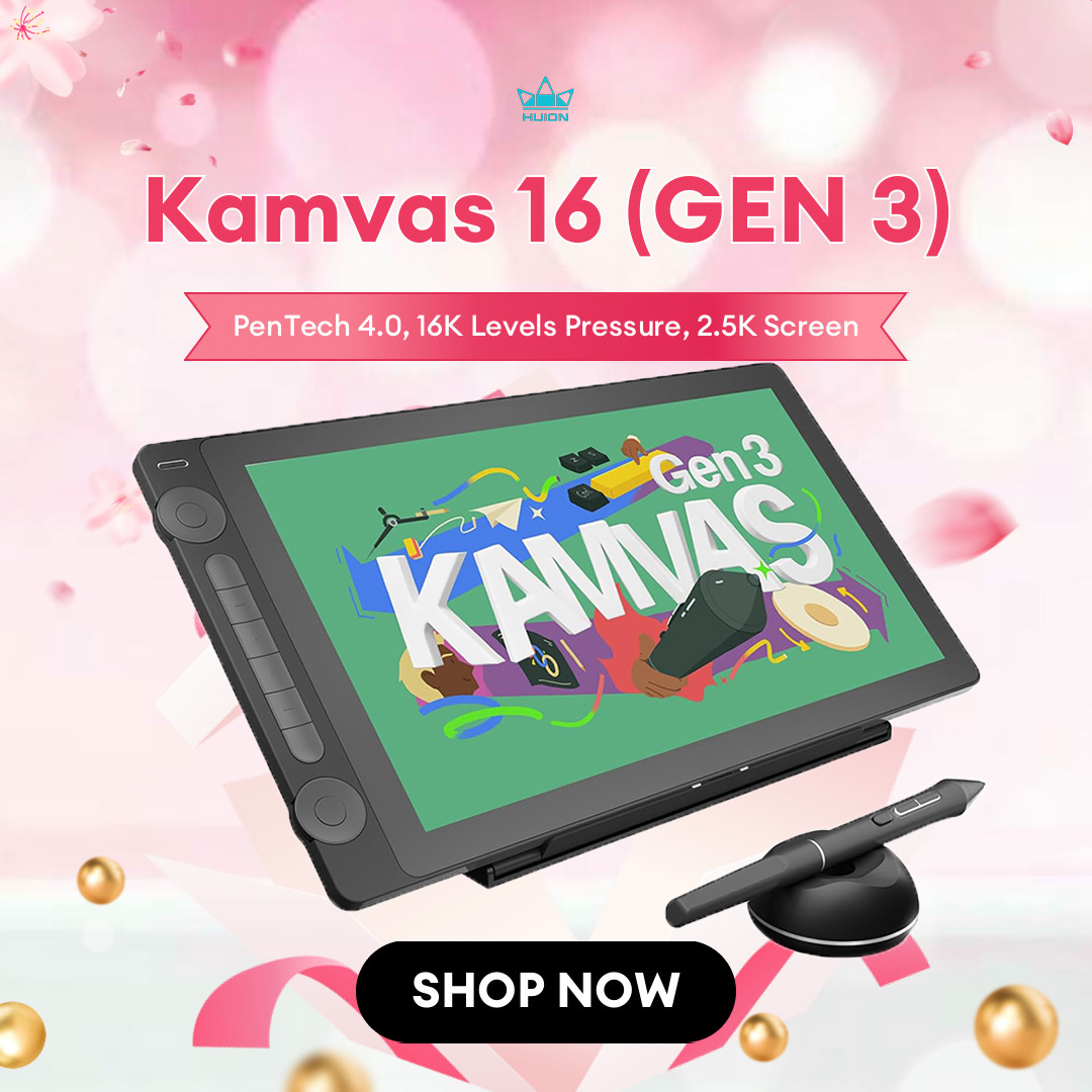 Huion Kamvas 16 (Gen 3) Graphi - огляд і ціна Huion Tablet Accessories