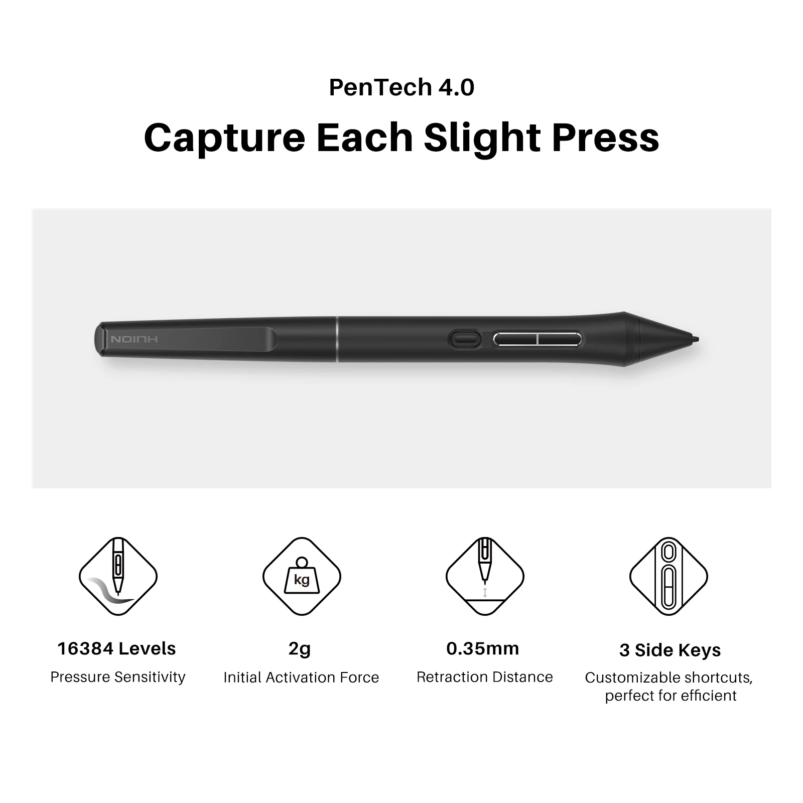 Huion Kamvas 16 (Gen 3) Graphi - огляд і ціна Huion Tablet Accessories