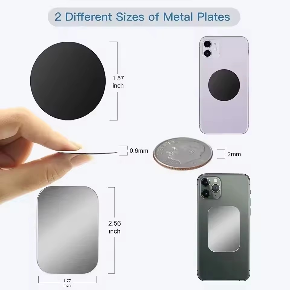 Metal Plate Disk For Magnetic  - огляд і ціна Tablet Car Mount