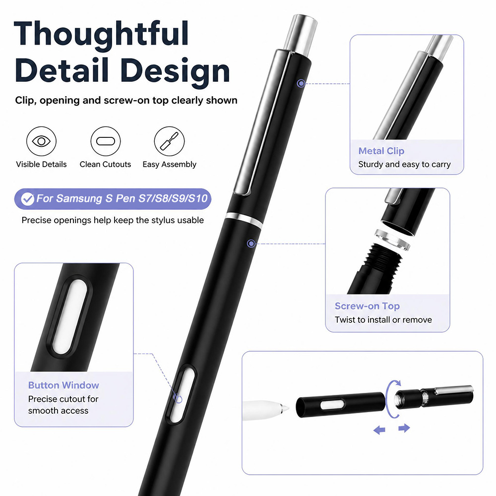 Pen Sleeve Stylus Protective C - огляд і ціна Tablet Accessories Samsung