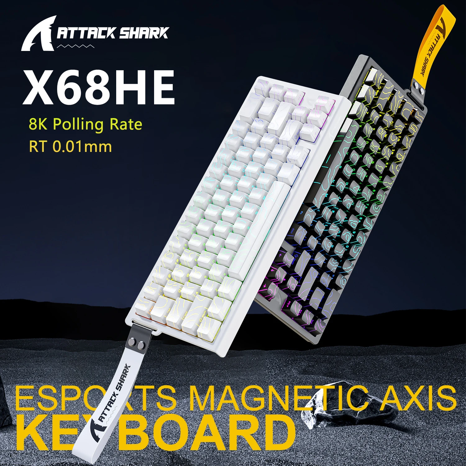 ATTACK SHARK X68HE Magnetic Me - огляд і ціна Tablet Accessories Gifts
