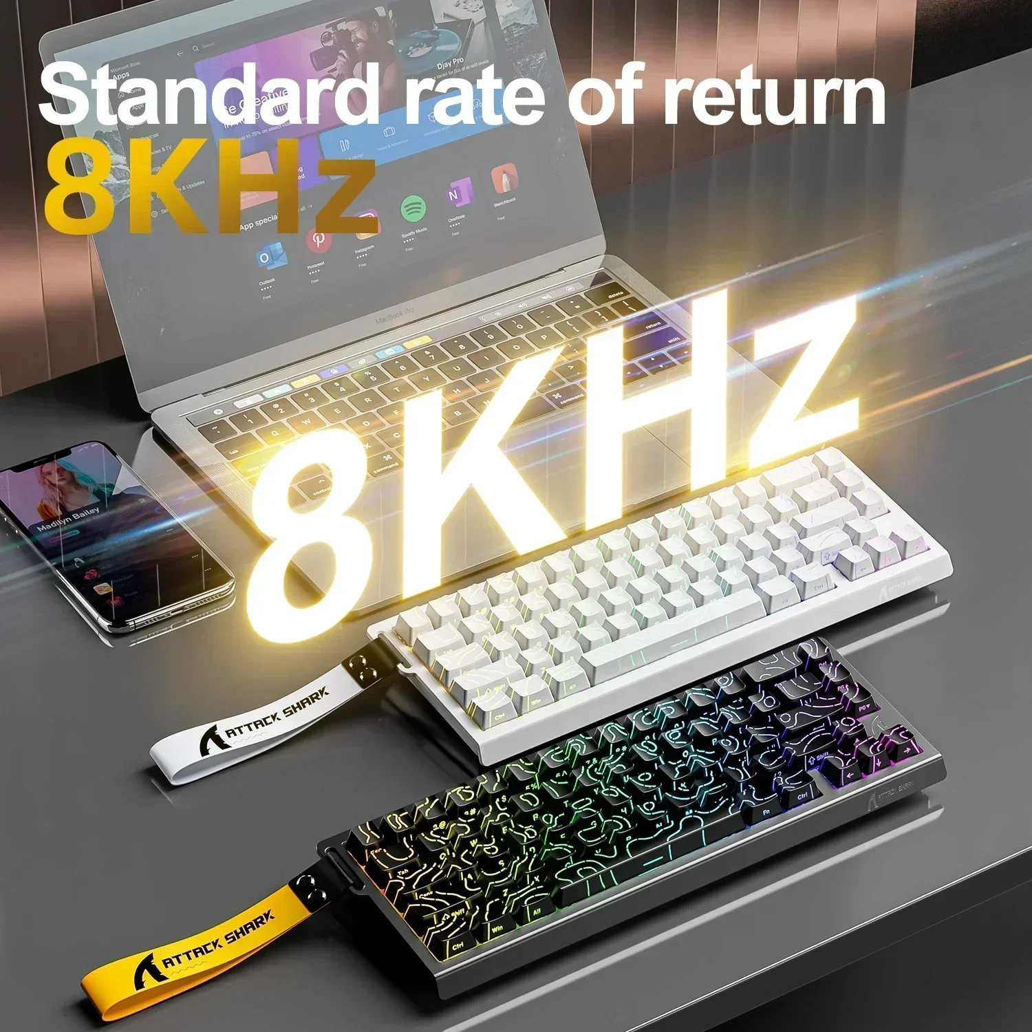 ATTACK SHARK X68HE Magnetic Me - огляд і ціна Tablet Accessories Gifts