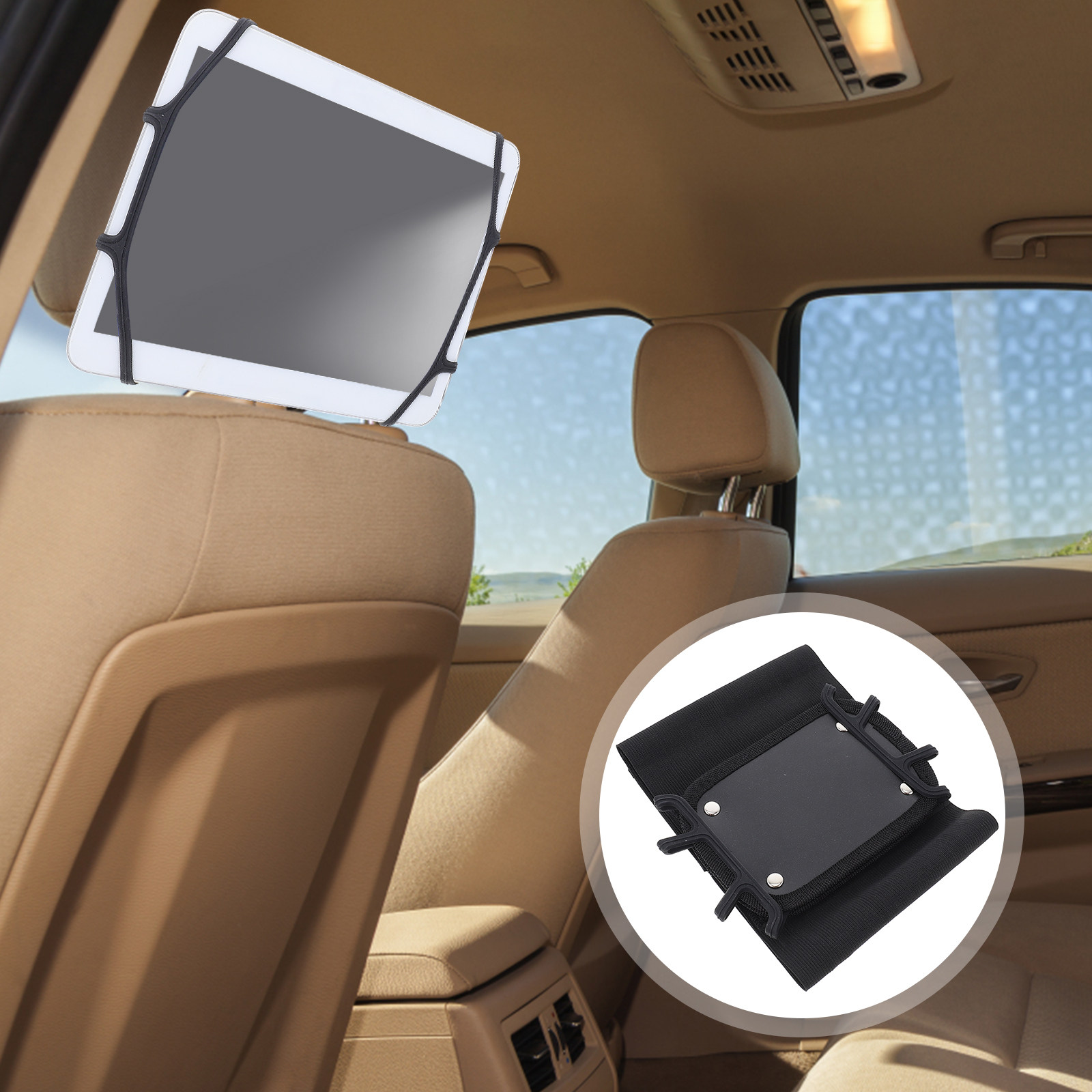 Car Headrest Tablet Stand Adju - огляд і ціна Tablet Car Mount