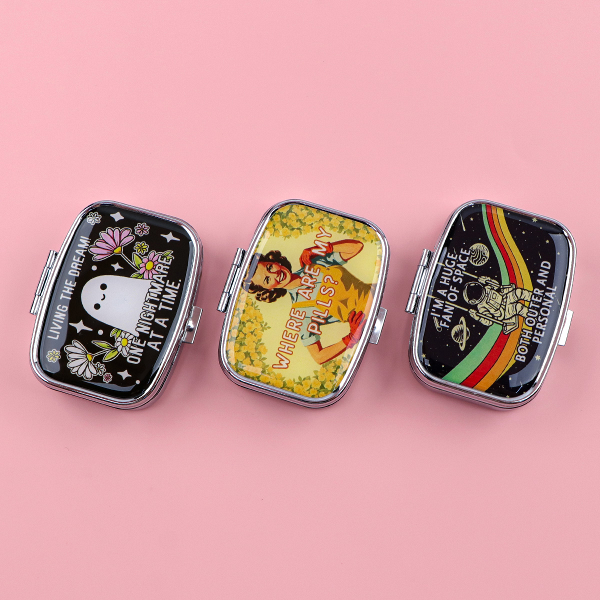 Cute Funny Pill Box Portable T - огляд і ціна Tablet Accessories Gifts